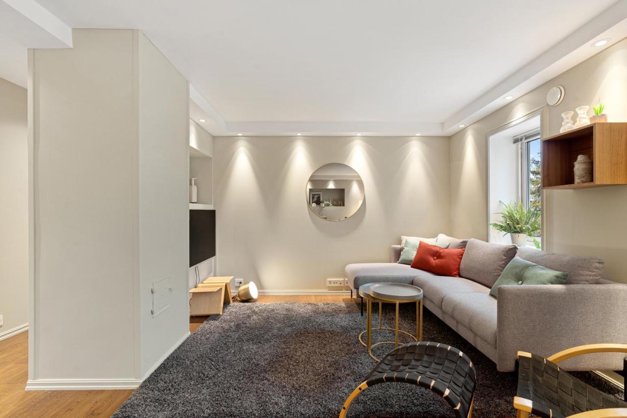 Cozy Elegant 2Bedroom Apt W/Parking And Nice View ترومسو المظهر الخارجي الصورة